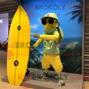 Mascottekarakter van een...