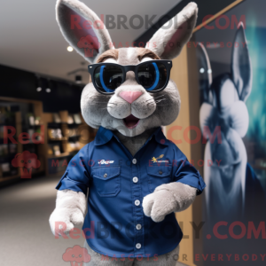 Mascot character of a Navy...