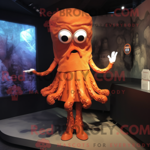 Maskot karakter af en...