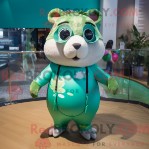 Mascot karakter van een...