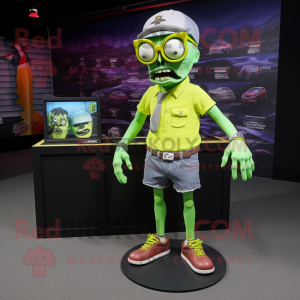 Lime Green Undead maskot...