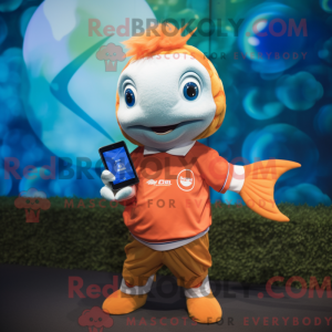 Mascot character of a...