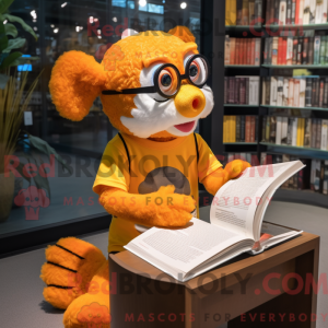 Maskottchen eines goldenen...
