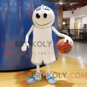 Mascot character of a White...