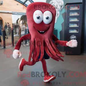 Mascot karakter van een...