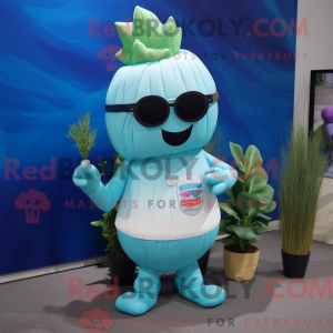 Mascot character of a Sky...