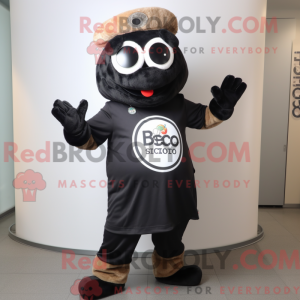 Mascot character of a Black...
