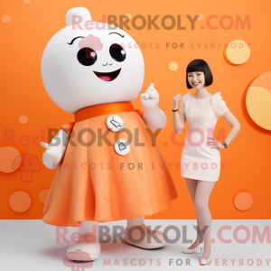 Mascot character of a Cream...