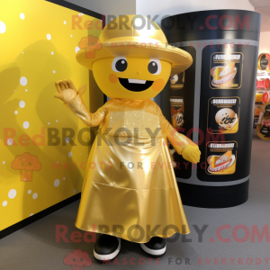 Mascot character of a Gold...