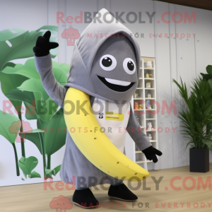 Mascot character of a Gray...