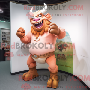 Personagem de máscara de um...