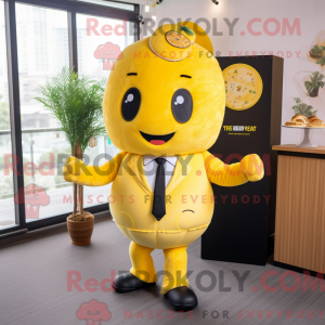 Mascot character of a Lemon...