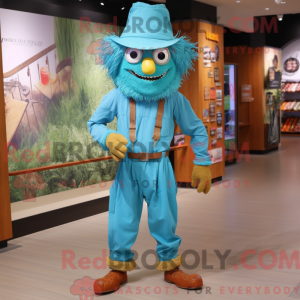 Mascot character of a...