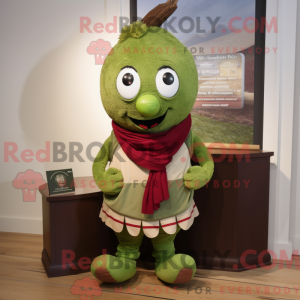 Maskot-karakter av en...