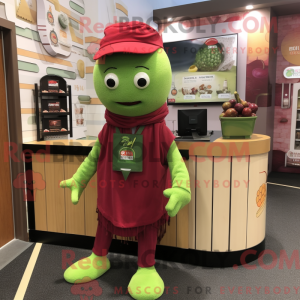 Maskot-karakter av en...