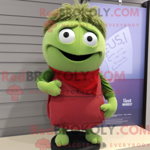 Maskot-karakter av en...