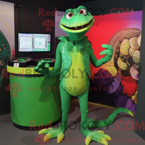 Personnage mascotte d un...