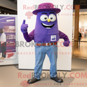 Mascot karakter van een...