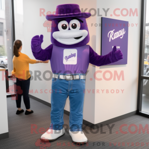 Mascot karakter van een...