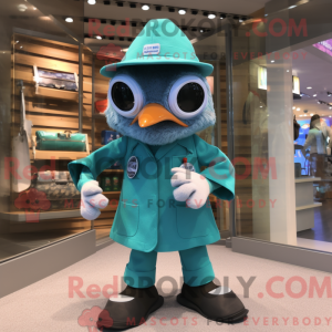 Mascot karakter van een...