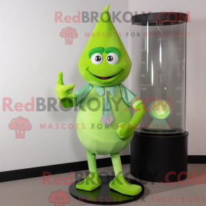 Mascot character of a Lime...