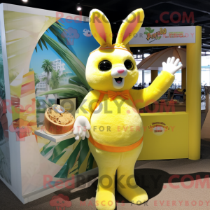 Mascot character of a Lemon...