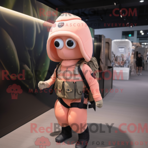 Mascottekarakter van een...