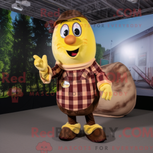 Personagem de máscara de...