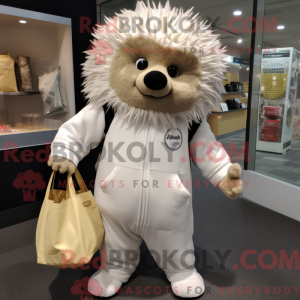 Mascot character of a Cream...