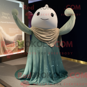 Mascot character of a Olive...