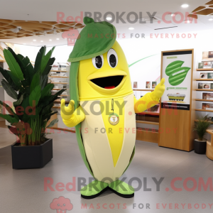 Mascot character of a Olive...