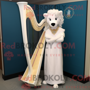 Mascot character of a White...