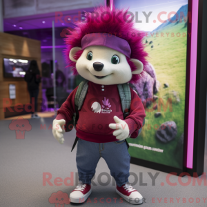 Mascot character of a...