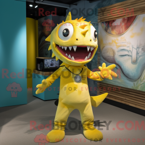 Mascot character of a...