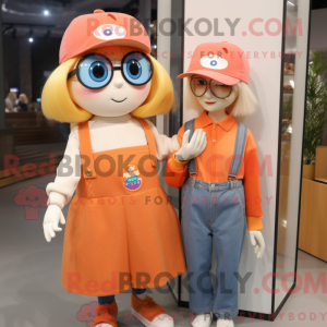 Mascot karakter van een...