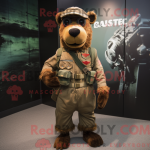 Mascot character of a Rust...