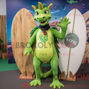 Mascot character of a Lime...