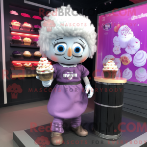 Maskottchen eines Cupcakes...