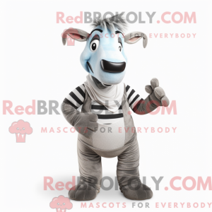 Mascot character of a Gray...