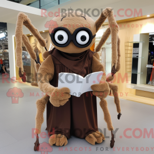 Maskottchen einer braunen...