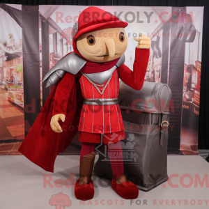 Mascot character of a Red...