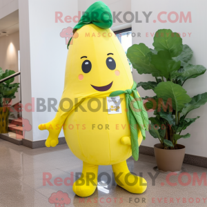 Mascot character of a Lemon...