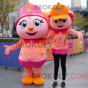 Mascot character of a...