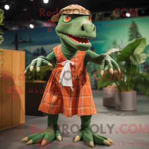 Maskot postava Tyrannosaura...