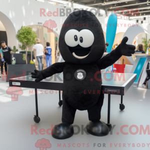 Mascot character of a Black...