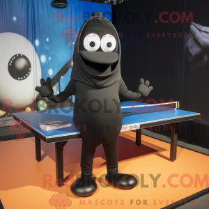 Mascot character of a Black...