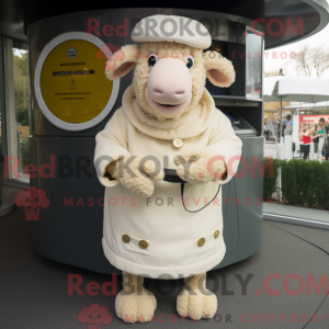 Mascot character of a Cream...