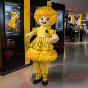 Mascot character of a...