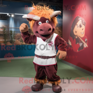 Mascot character of a...