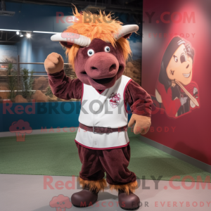 Mascot karakter van een...